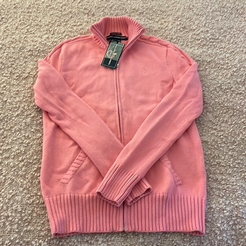 Pink Ralph Lauren sweater w tags